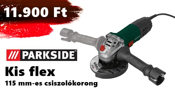 Parkside kisméretű sarokcsiszoló, 115-ös csiszoló korong PWS 115 B2 - Image 2