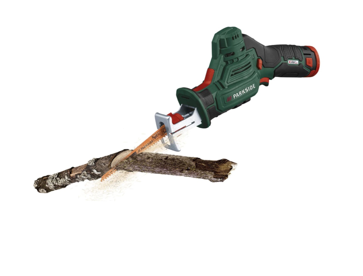 OLCSÓ akkus kerti ágvágó fűrész, kardfűrész ParkSide – PAAS 12 A2 - Image 2