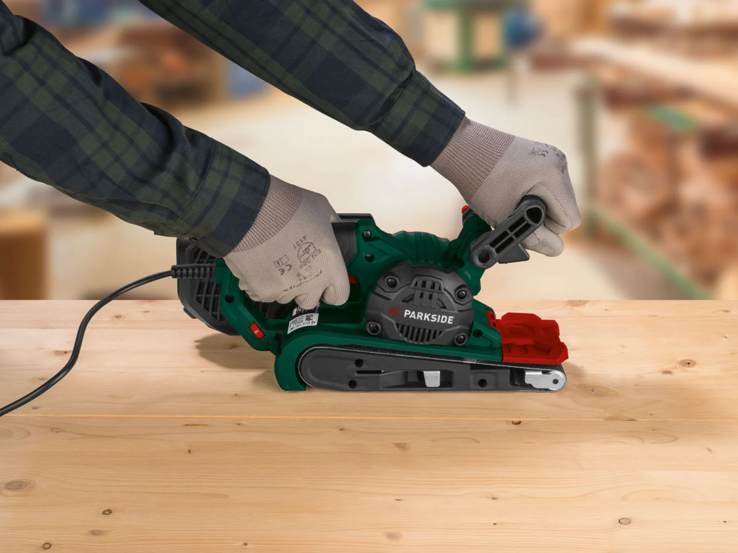 PARKSIDE Szalagcsiszoló (vezetékes) PBSD 900 A1 - Image 2