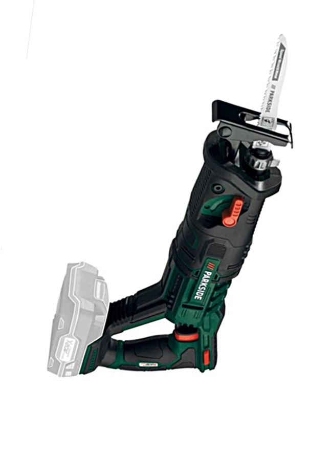 Akkus kardfűrész, ágfűrész, szablyafűrész PARKSIDE PSSA 20 Li B2