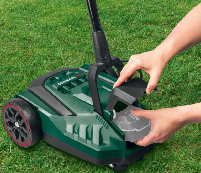 PARKSIDE Olcsó akkus fűnyíró, kisebb kertekhez, könnyen használható, mozgatható - PRMHA 20-Li A1 - Image 3