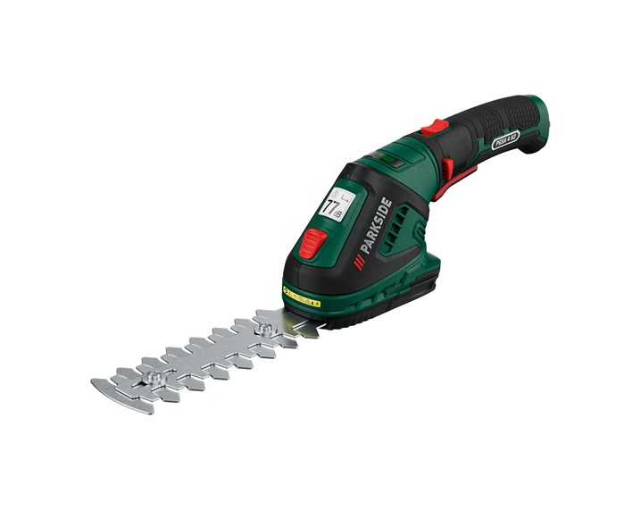 PARKSIDE beépített saját akkumulátoros gyep- és sövénynyíró PGSA 4 A2