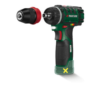 ParkSide akkus fúró és csavarozó PBSA 12 E4 - akkumulátor és bitkészlet nélkül