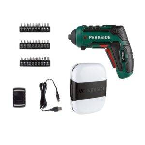 PARKSIDE csavarhúzó, praktikus kofferben, saját beépített akkuval PAS 5 D5