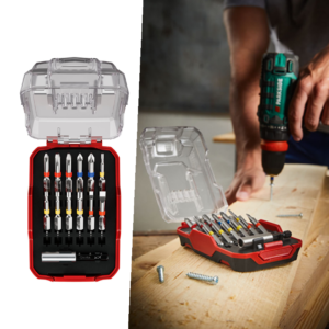 PARKSIDE PBAE 2 A1 bit készlet praktikus akku formájú tárolódobozban