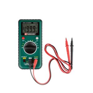 ParkSide Digitális feszültségmérő, áramerősség, feszültség, ellenállás mérésére, valamint dióda, áthatolás ellenőrzésre PDM 300 C3