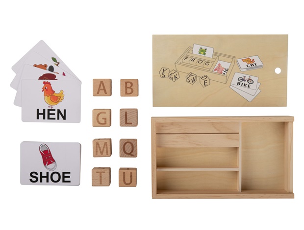 Fa betűjáték, 39 részes készlet - Image 2