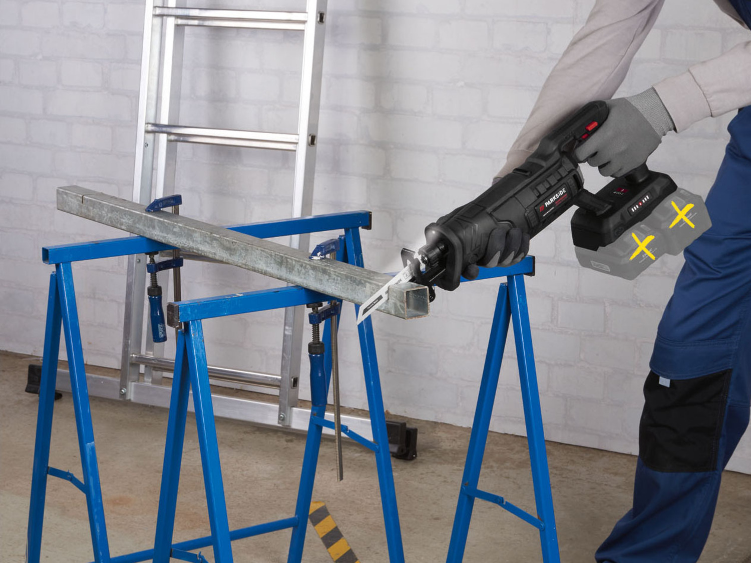 PARKSIDE PERFORMANCE Akkus farfűrész, kardfűrész 40 V PPSSA 40-Li A1 - Image 3