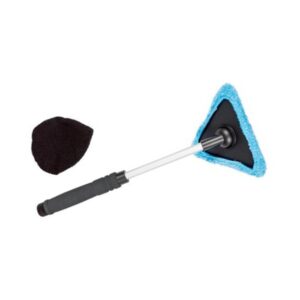 Teleszkópos szélvédő tisztító, külső-belső üvegre