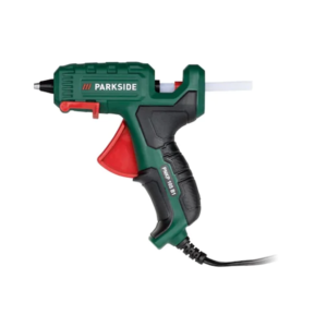 ParkSide könnyen kezelhető kisméretű vezetékes ragaszópisztoly PNKP 105 B1