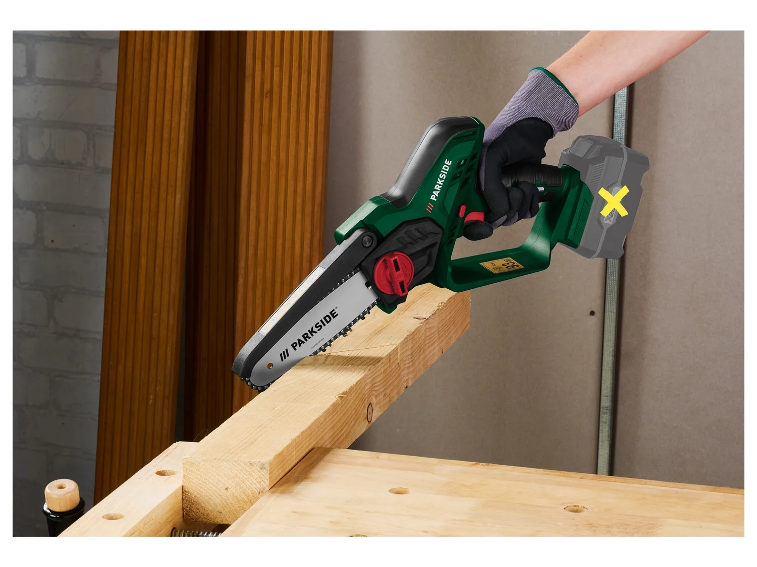 PARKSIDE Akkus láncfűrész PAGHS 20-Li A1 - Image 3