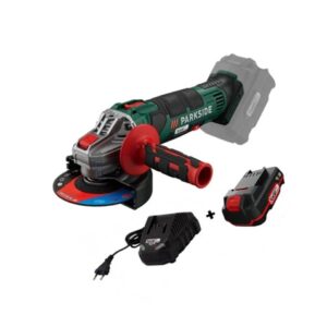 PARKSIDE Akkus sarokcsiszoló, flex PWSA akkuval és töltővel együtt PWSA20LIC3AKKUVAL