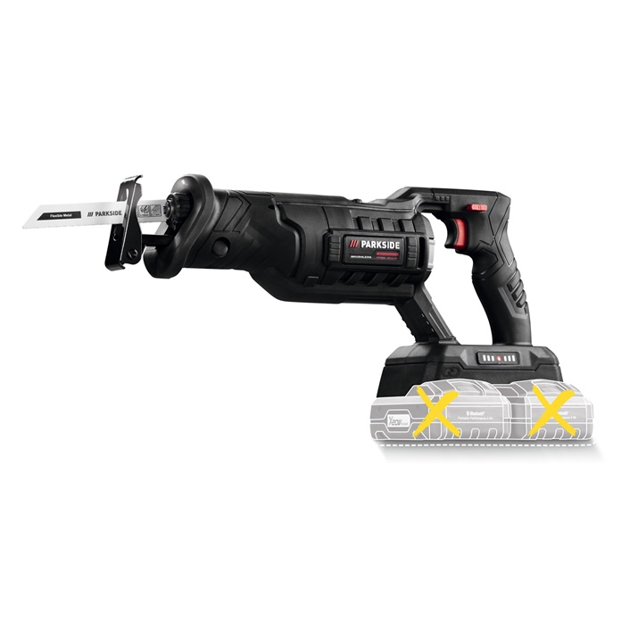 PARKSIDE PERFORMANCE Akkus farfűrész, kardfűrész 40 V PPSSA 40-Li A1