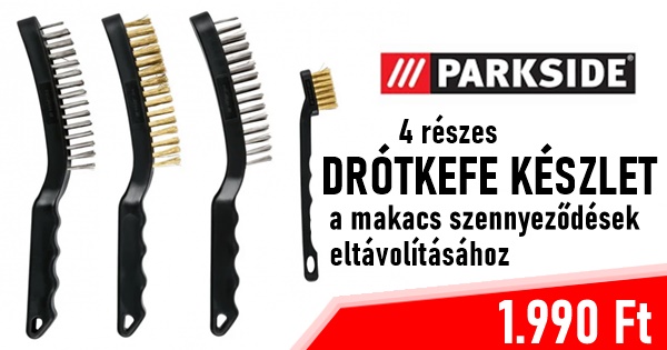 PARKSIDE Drótkefe készlet a makacs szennyeződések eltávolításához (4 részes) - Image 2