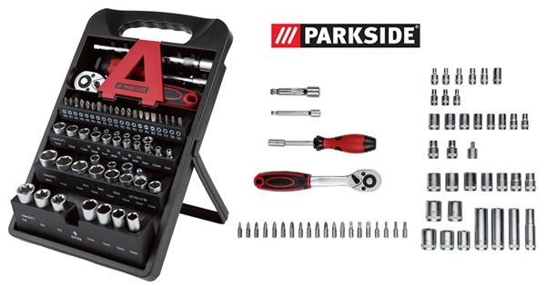PARKSIDE Dugókulcs készlet praktikus szerszám tartó állvánnyal PSSS 61 D4 - Image 2