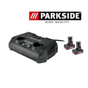 ÚJDONSÁG ! Parkside 12 voltos dupla töltő PDSLG 12 A2
