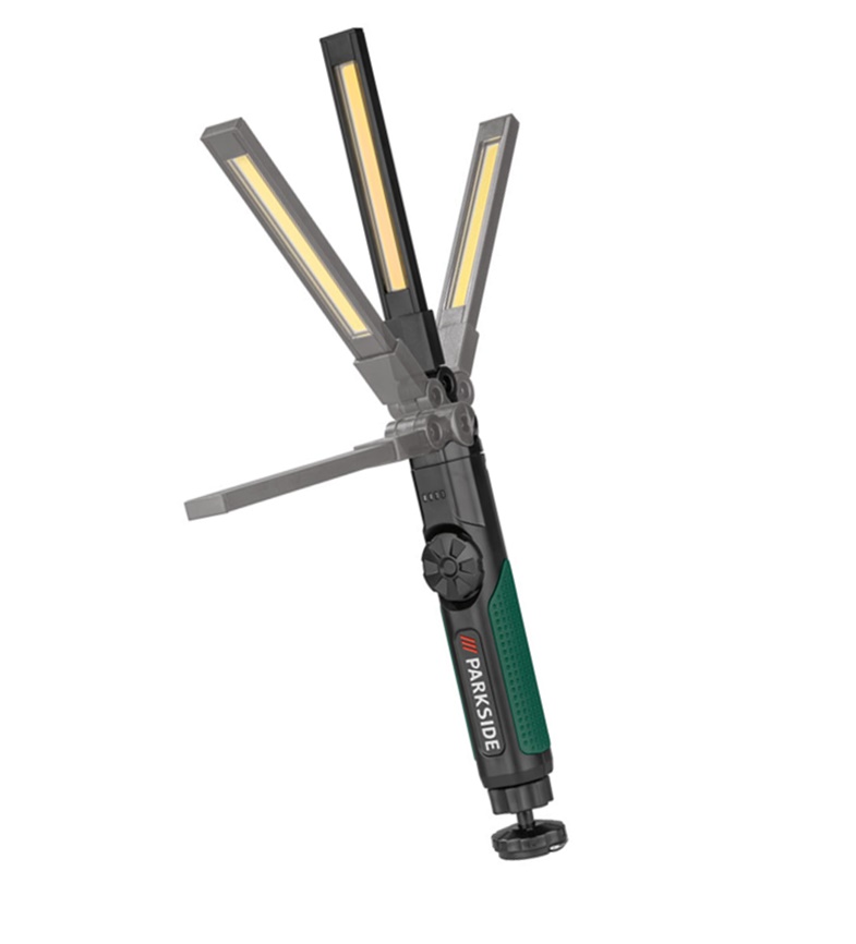 PARKSIDE akkus, összecsukható LED lámpa USB töltéssel - PSDD 2000 A1 - Image 2