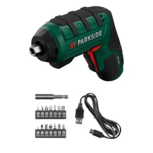 PARKSIDE saját akkus csavarhúzó USB töltési lehetőséggel PAS 4 D6