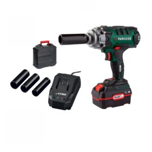 PARKSIDE Akkus autó kerék csavarozó, ütve csavarozó, töltővel és 4Ah akkuval együtt - PASSK 20-Li B2