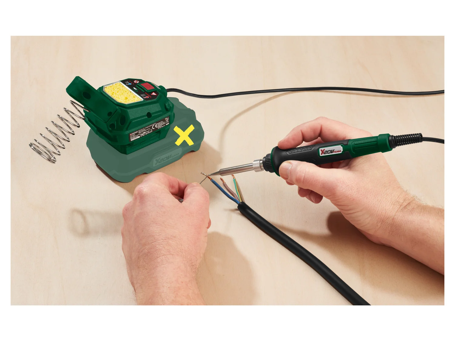 Akkus forrasztóállomás, forrasztópáka PARKSIDE PLSA 20 - Image 4