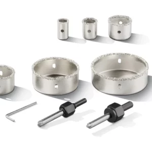 PLSS 9 A1 lyukfűrész, magfúró, keményfém lyukfurókészlet, 9 részes