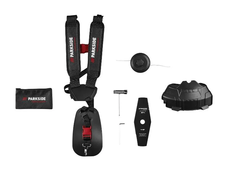 Akkus bozótvágó 2 az 1-ben PPFSA 40-Li D3 + 2db Okos akku 4 Ah + Dupla akkutöltő 20 V/4,5 - Image 3