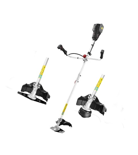 Akkus bozótvágó 2 az 1-ben PPFSA 40-Li D3 + 2db Okos akku 4 Ah + Dupla akkutöltő 20 V/4,5