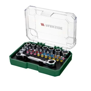 Dugókulcs készlet, 31 darabos PARKSIDE