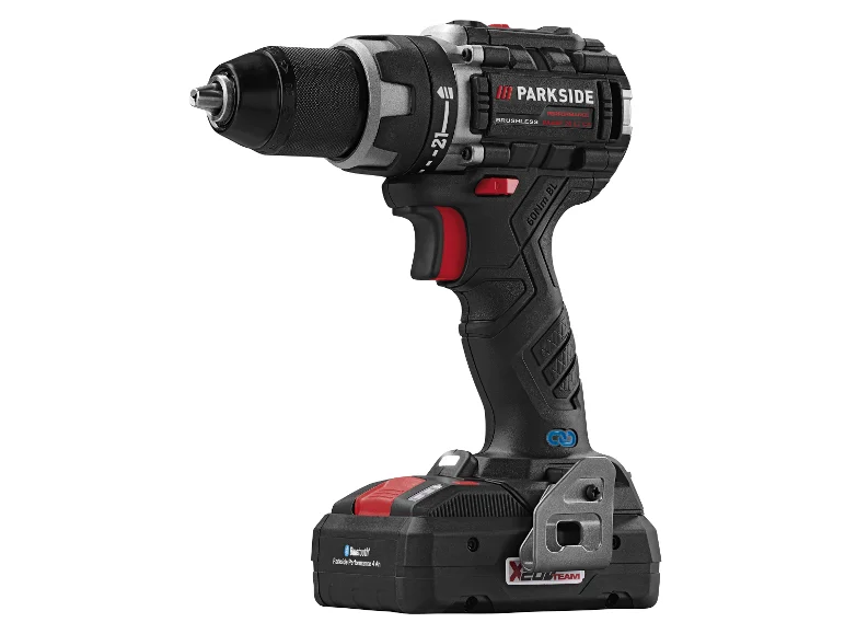 Parkside performance Akkus fúró-csavarozó PABSP 20 (smart akkuval+töltővel)