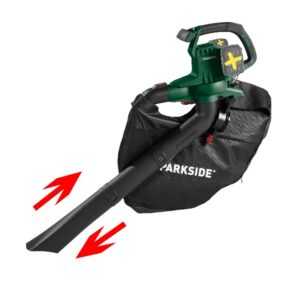 PARKSIDE akkumulátoros lombszívó/lombfúvó PLSA 40-Li D3 – akkuk nélkül