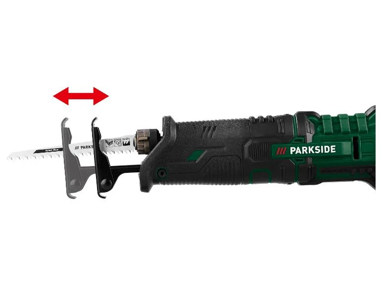 Akkus kardfűrész, ágfűrész, szablyafűrész PARKSIDE PSSA 20 Li B2 - Image 6