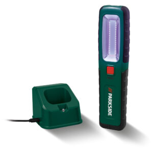 PARKSIDE akkus LED munkalámpa töltőállomással + UV fénnyel PASL 4000