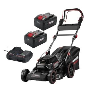 Parkside Performance PPRMA 40-Li C3 Akkumulátoros fűnyíró SZETT – 40V, 2x 8Ah Smart akkumulátorral és okos töltővel