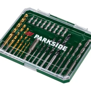 Parkside Fúró- és bitkészlet, 25 darabos