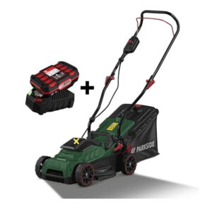 PARKSIDE olcsó Akkus fűnyíró PRMA 20-Li C3 + 4Ah töltő és akku
