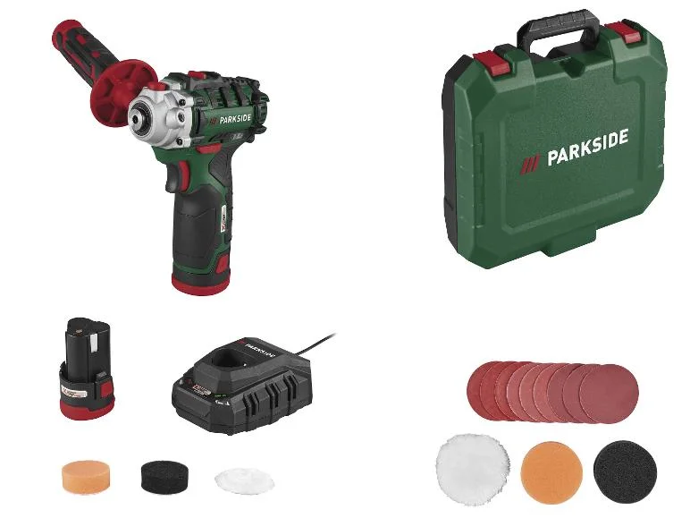 Akkus polírozógép PARKSIDE PAAP 12 F6 akkuval+töltővel - Image 7