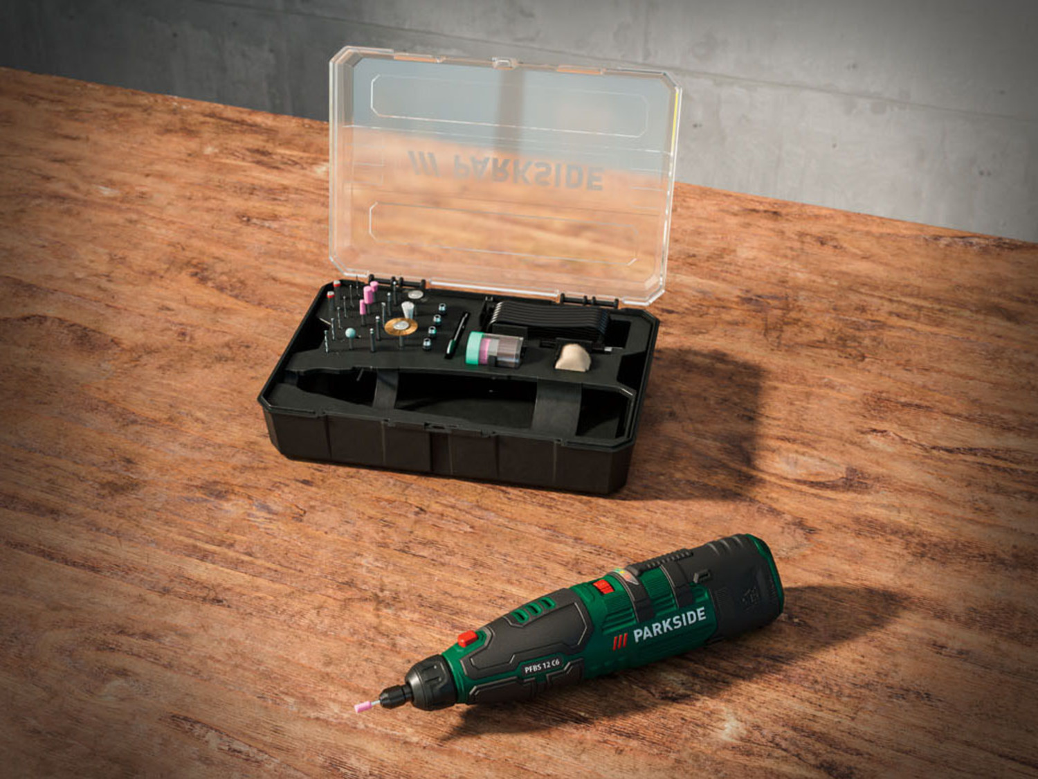 PARKSIDE Akkus finom fúrócsiszoló USB töltési lehetőséggel - PFBS 12 C6 - Image 7