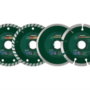 Parkside Gyémánt Vágótárcsa Készlet, 4 Részes (125 mm)