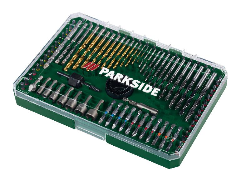 PARKSIDE 100 részes bit-, fúró- és dugókulcs-készlet /FUROESBIT100/