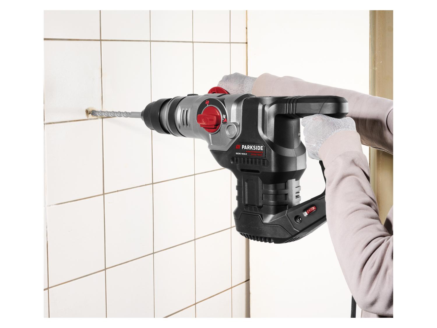 PARKSIDE PERFORMANCE Fúró-vésőkalapács 1600W PPBH 1600 A2 - tartozékok